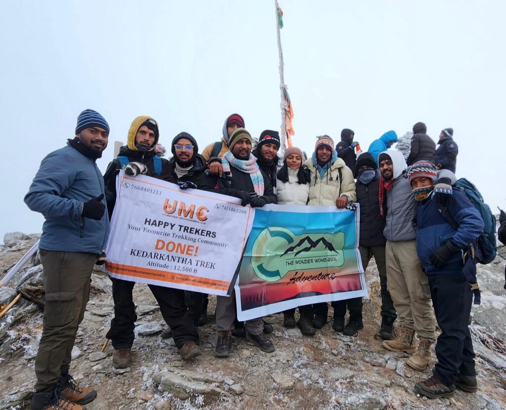 Kedarkantha trek summit